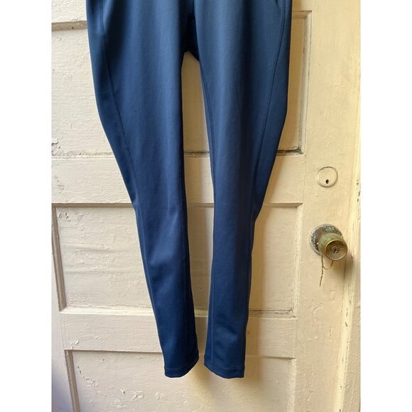 Uniqlo teal green blue workout yoga running full length leggings pants Sz medium - Picture 6 of 8